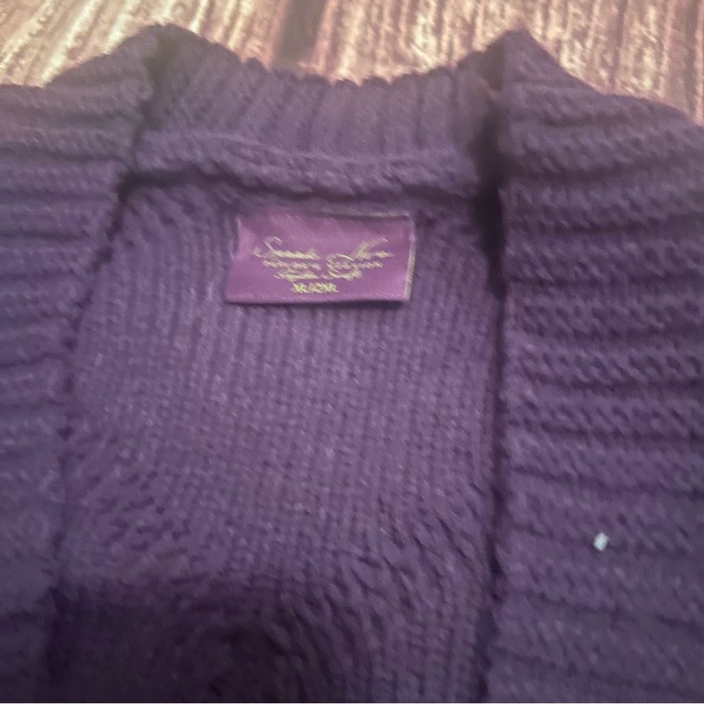 Women’s Taylor Swift Speak Now Purple Cardigan for Re-record Drop XL/2XL - Picture 3 of 10